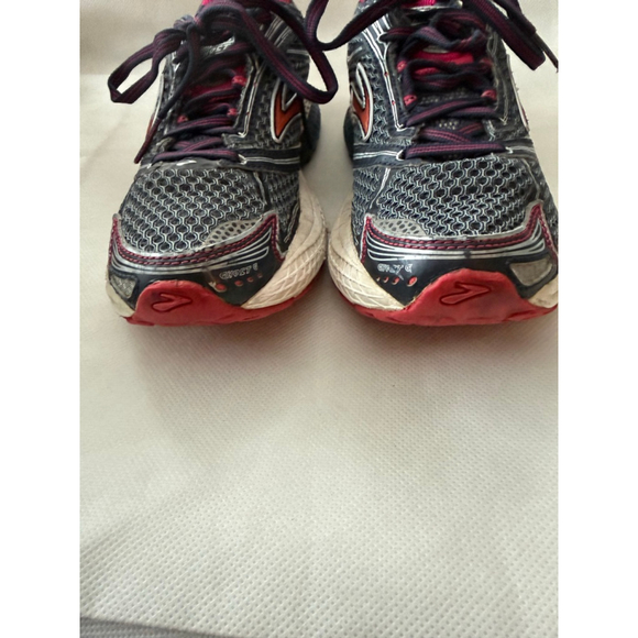 Brooks Ghost 6 Womens Running Shoes Sneakers Gray Pink Size 7 - Picture 5 of 10